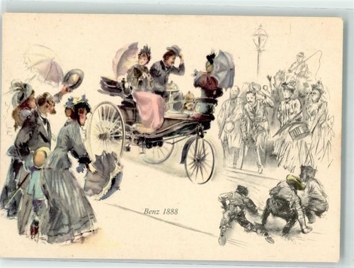 Vintage benz 1888 mercedes - 1888,