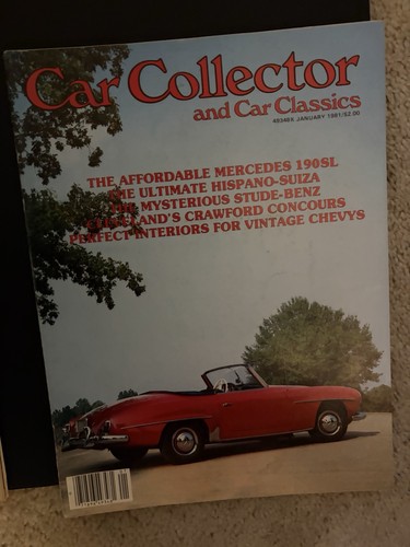 Mercedes 190sl car collector - mercedes,