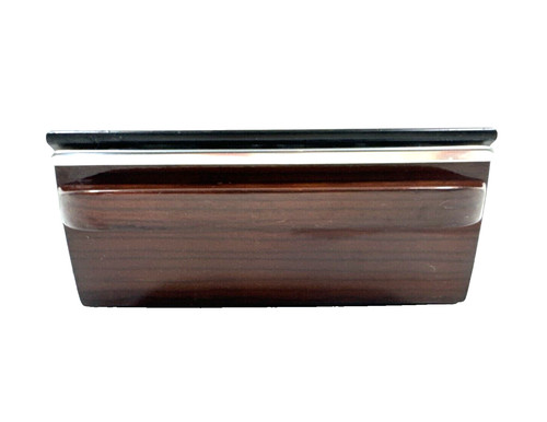 Ashtray zebrano wood - ashtray,