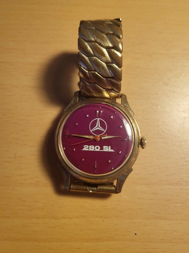 Vintage mercedes 280sl watch - mercedes,