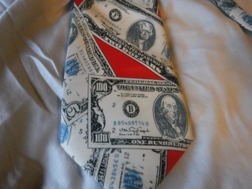 Vintage red money - red, greenback