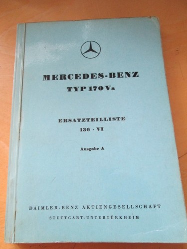 Spare parts catalogue - , mercedes