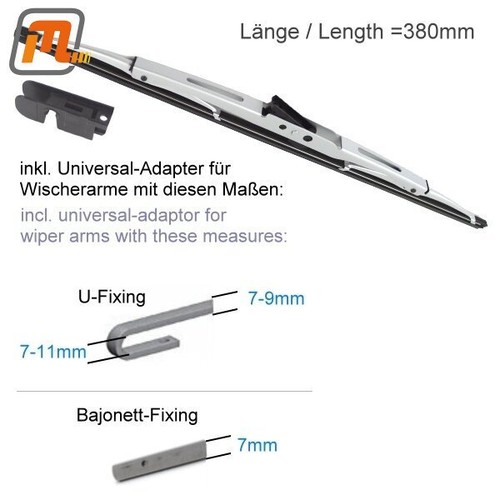 Windscreen wiper blades - 2,