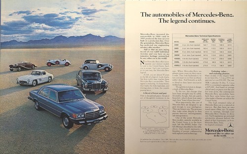 Mercedes benz 450sel and - '77,