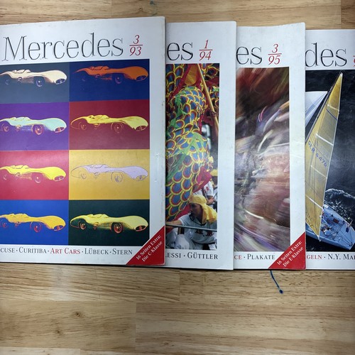 Mercedes magazine lot 1993 - lot, (4)