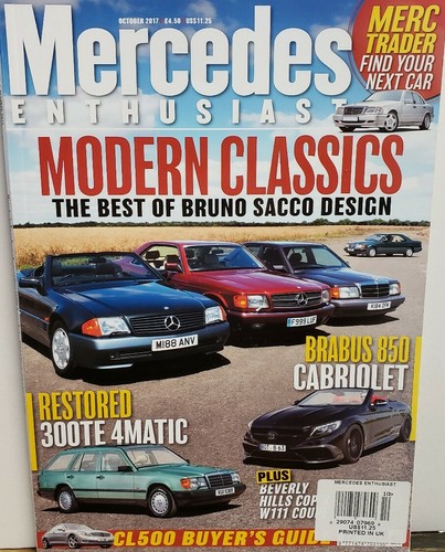 Mercedes enthusiast oct - enthusiast, 2017