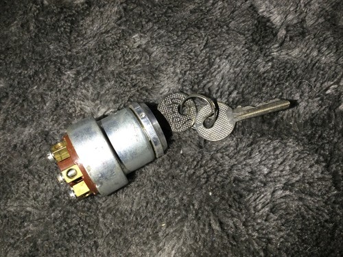 Vintage classic car ignition - classic,
