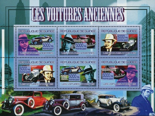 Classic automobiles stamp - classic,