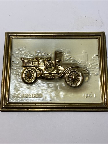 Vintage embossed brass classic - embossed,