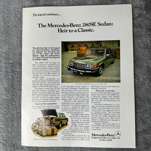 Vintage mercedes benz 280se - vintage, mercedes-benz