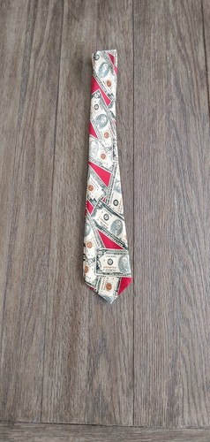 Vintage red money greenback - red,