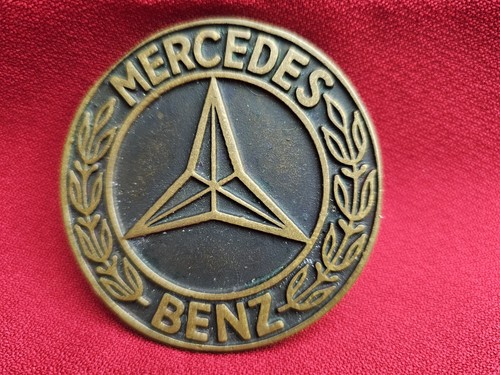 Vintage 70s bronze mercedes - vintage,
