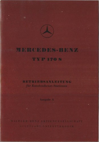 Mercedes type 170 owners - mercedes,