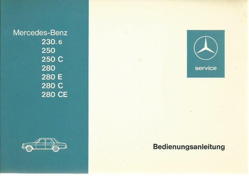 Mercedes type 114 - type, coupe