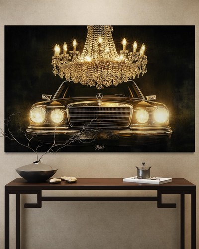Canvas picture vintage art - picture,