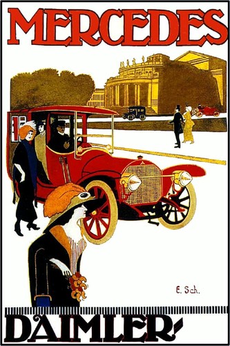 Vintage mercedes daimler - vintage,