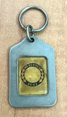 Vintage mercedes benz keychain - vintage, mercedes-benz