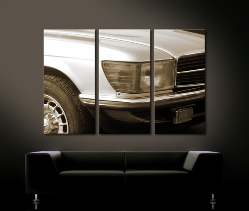 Vintage front details mercedes - front,