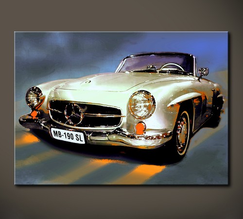 Mercedes 190 w121 - sl, picture