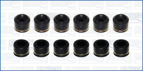 Ajusa 57013000 valve - ajusa,