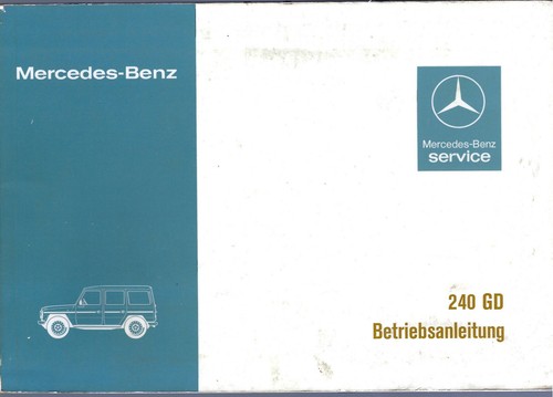 Mercedes class 240 w460 - gd,