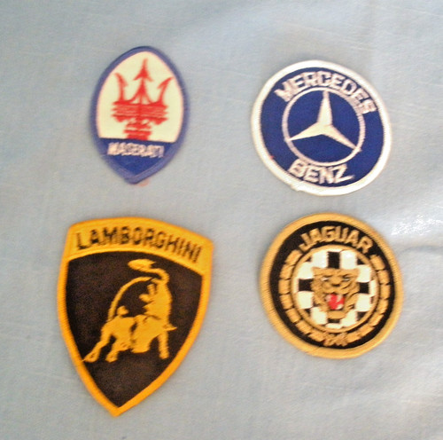 Vtg classic car embroidered - classic,
