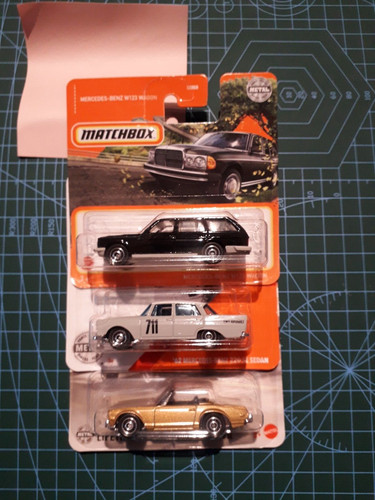 Matchbox mercedes benz - set, of