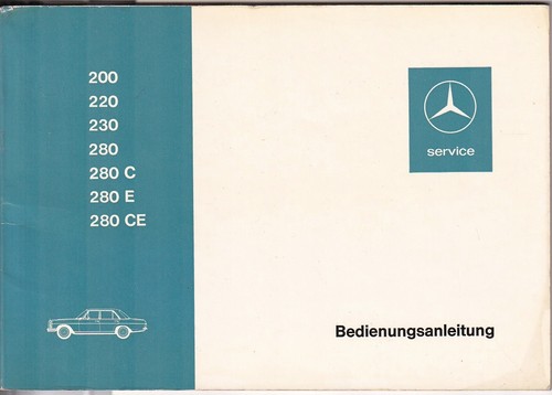 Mercedes type 114 - type,