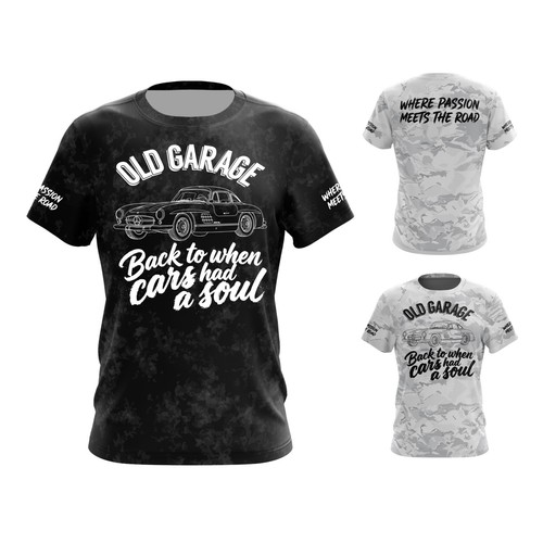 Vintage graphic car shirt - graphic, t-shirt