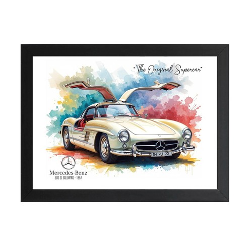Framed car posters classic - framed,