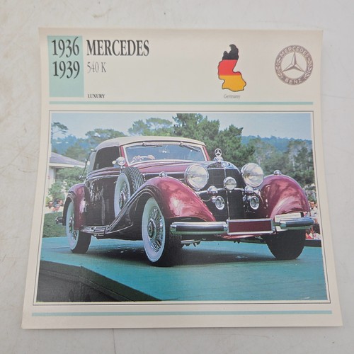 1936 1939 mercedes - 540, k