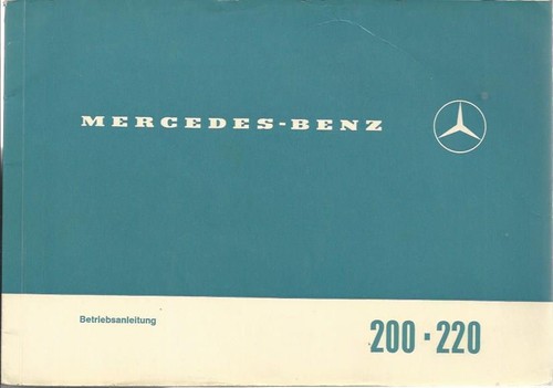 Mercedes 115 dash 8 200 - mercedes,