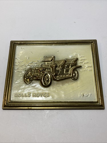 Vintage embossed brass - vintage,