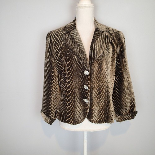 Vtg mercedes brown - vtg., brown/gold